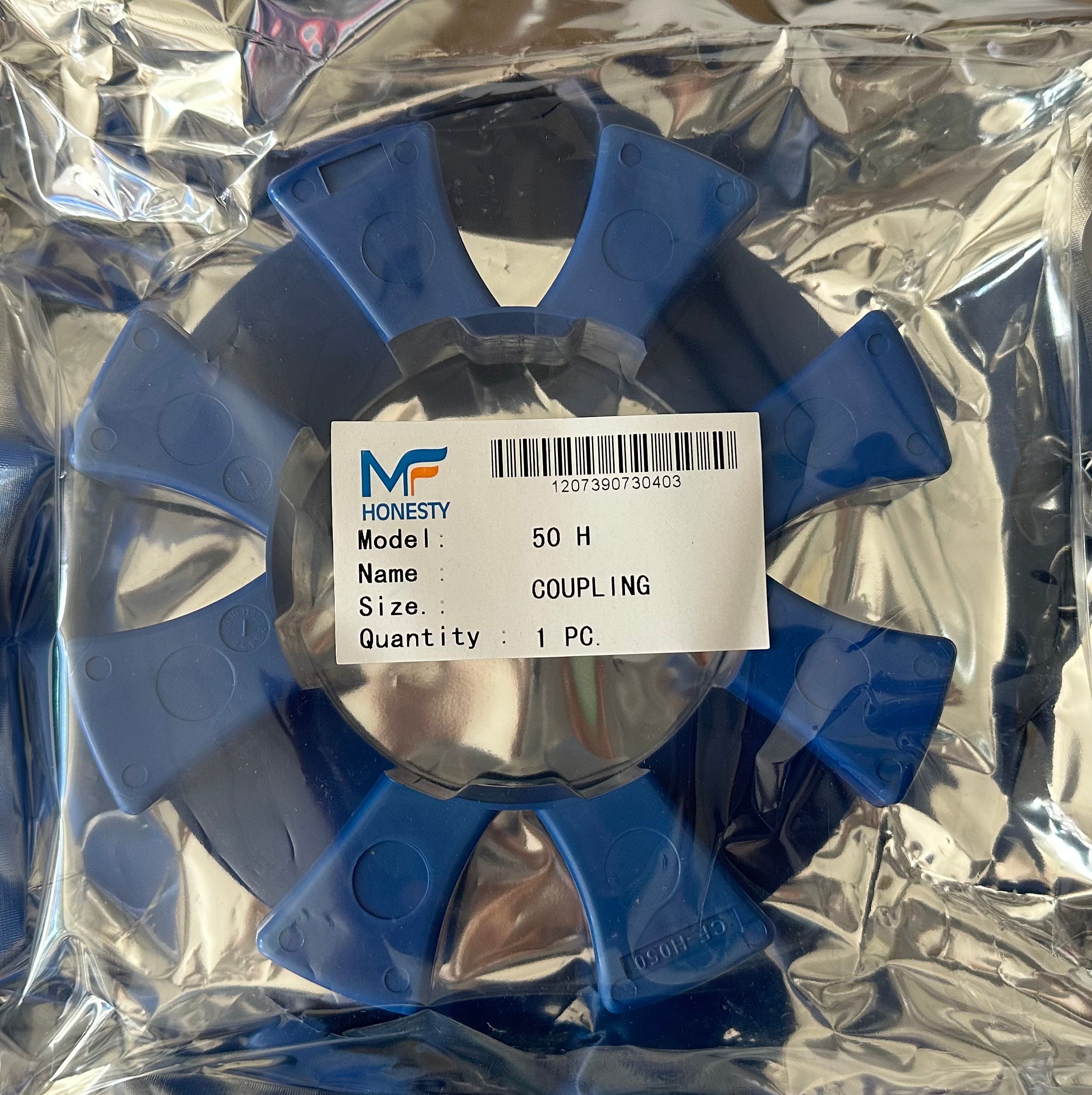 Main pump/hydraulic pump coupling