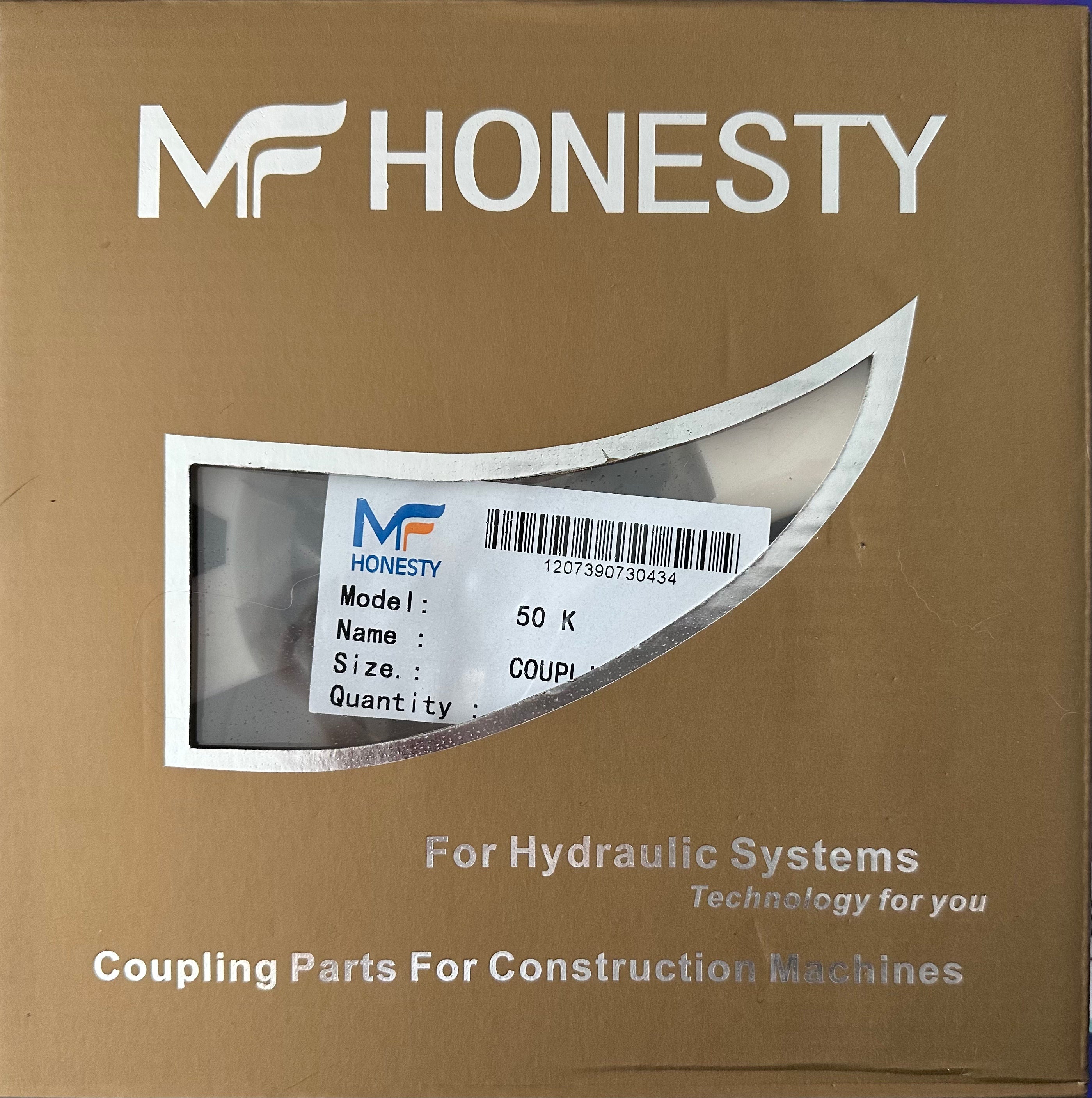 Model 50K excavator engine hydraulic pump coupling is suitable for R110-7, R215-7, SANY215-9, DX260-9C,