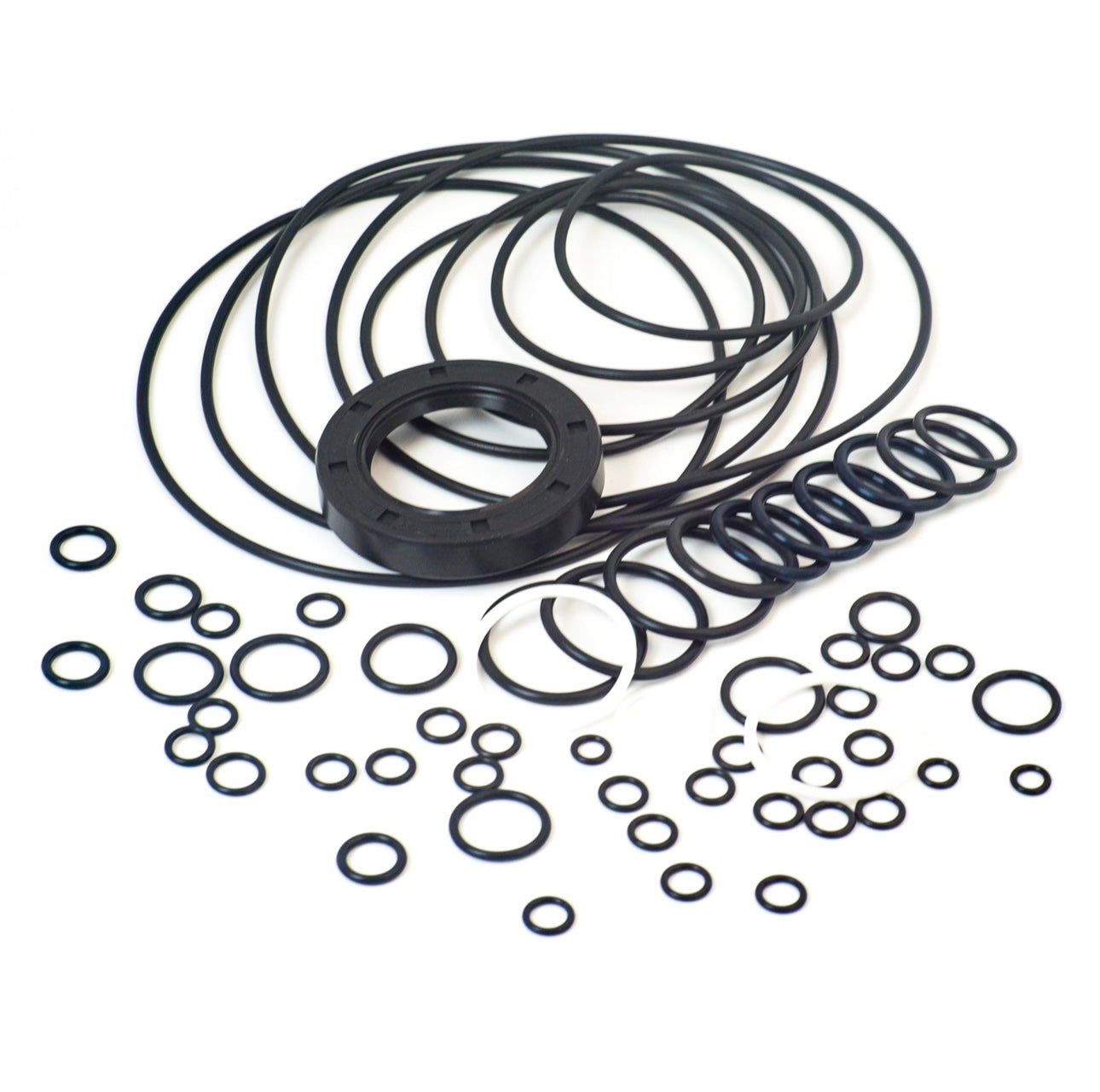 Suitable for excavator hydraulic travel motor high quality FKM seal kit, model: JMV47/27