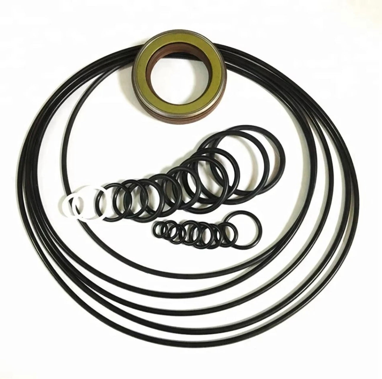 Suitable for excavator hydraulic travel motor high quality FKM seal kit, model: JMV47/27