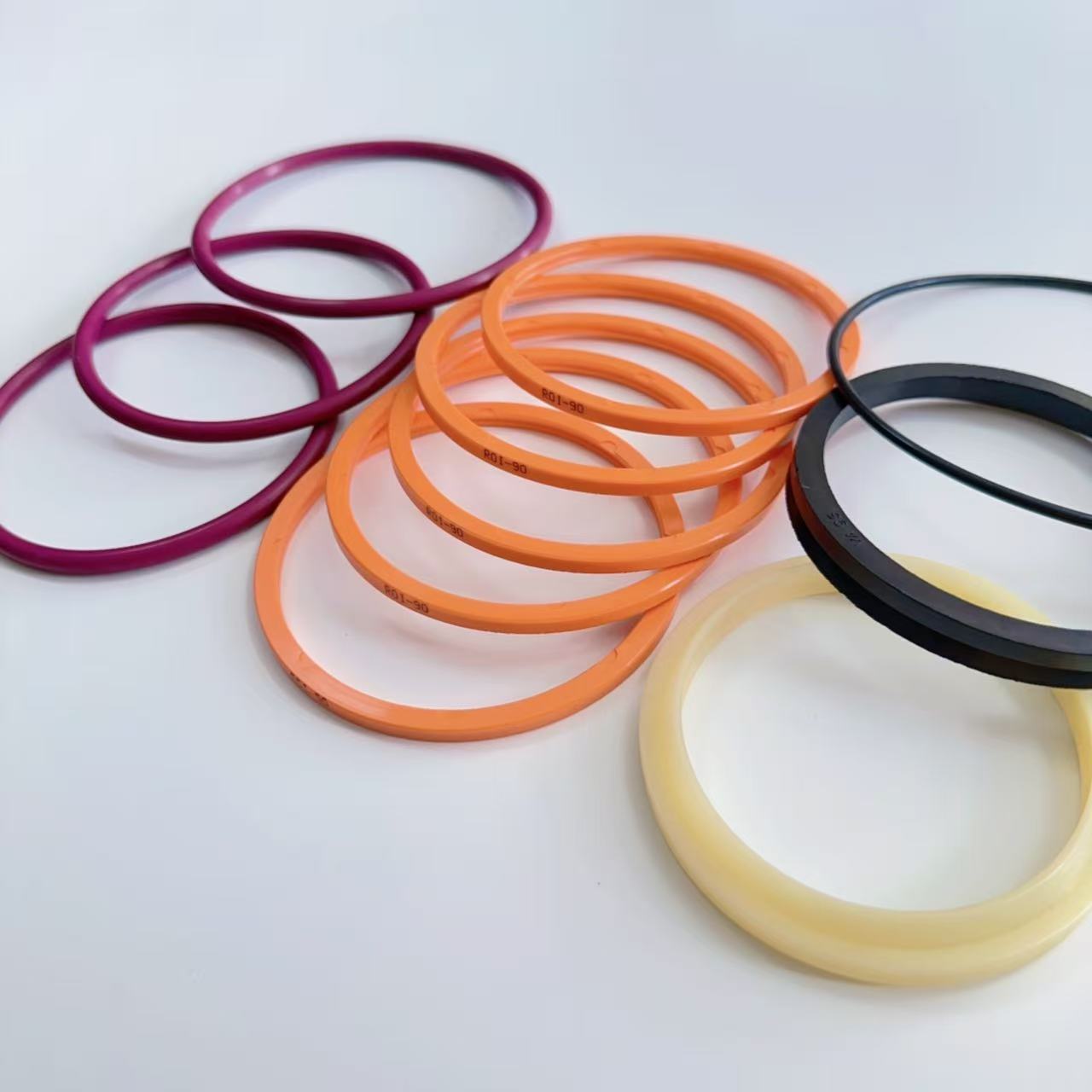 Highly resilient Hallite center joint, excavator hydraulic seal SK200-5