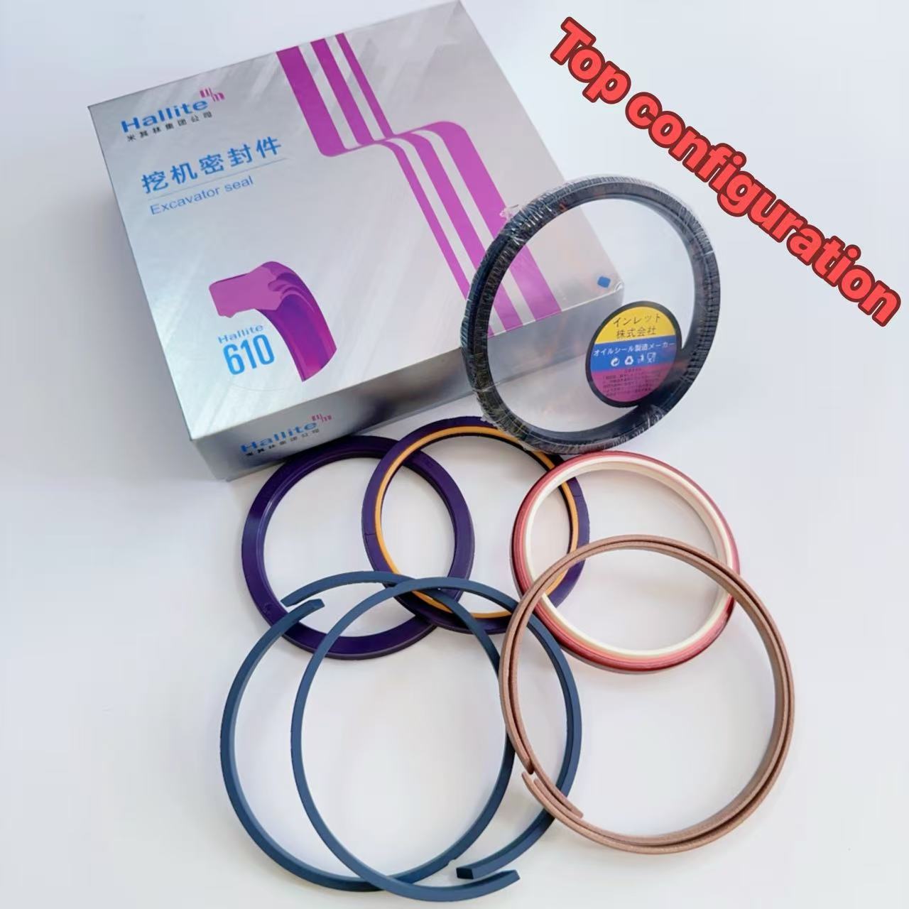 Michelin (Hallite) Excavator Centennial Brand Hydraulic Cylinder Seal Kit SH (Sumitomo) Series SH300-3 SH450-5 SH460-5Boom Bucket ARM