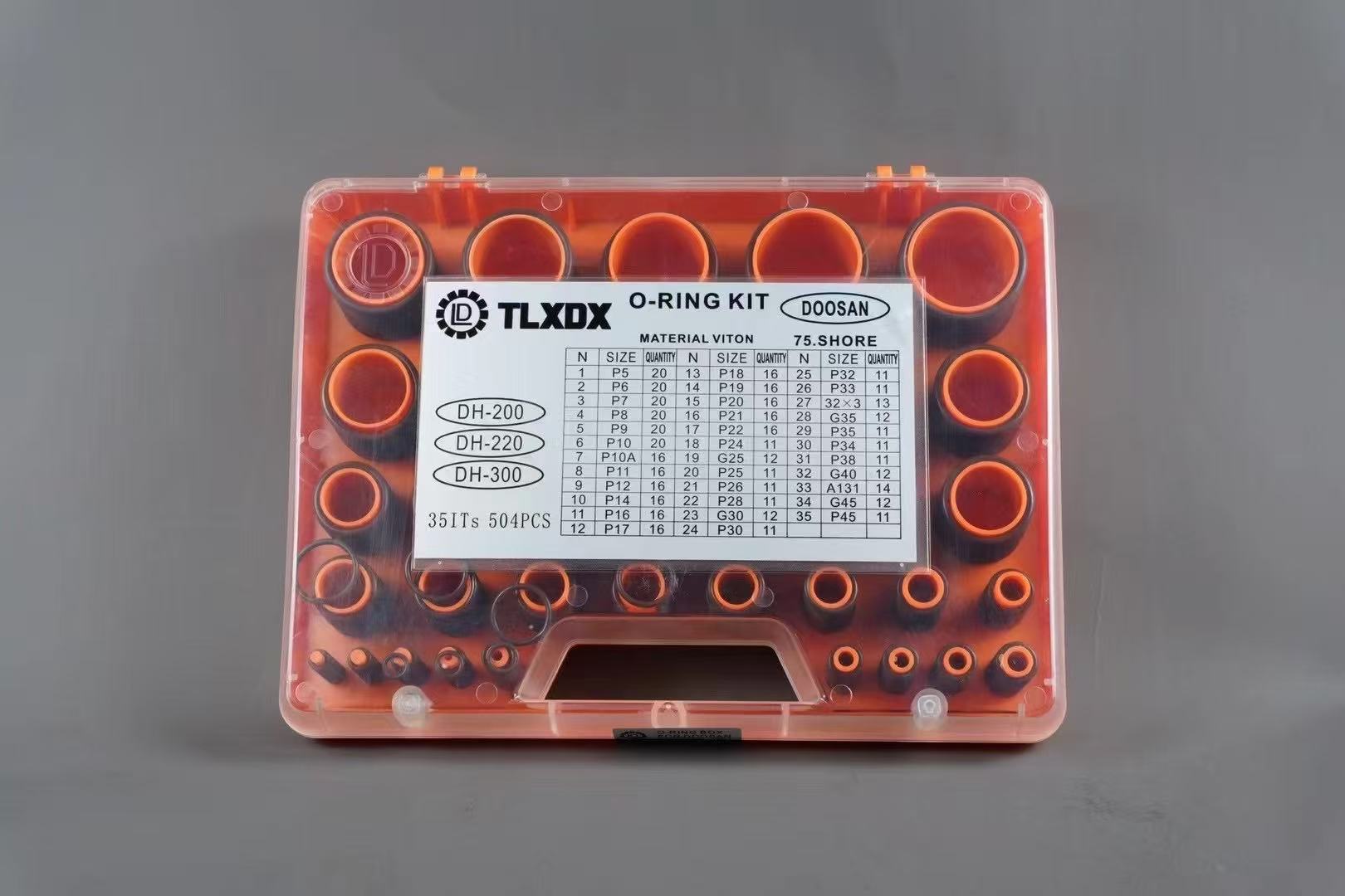 High quality rubber NBR O-ring seal kit for CAT/PC/DH/ZAX/EC excavator hydraulic seals O-ring mechanical seal (large box)