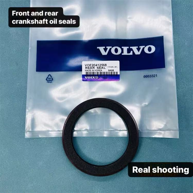 EC (Volvo) Excavator D6D Crankshaft Front/Rear Oil Seals, Suitable for EC210B