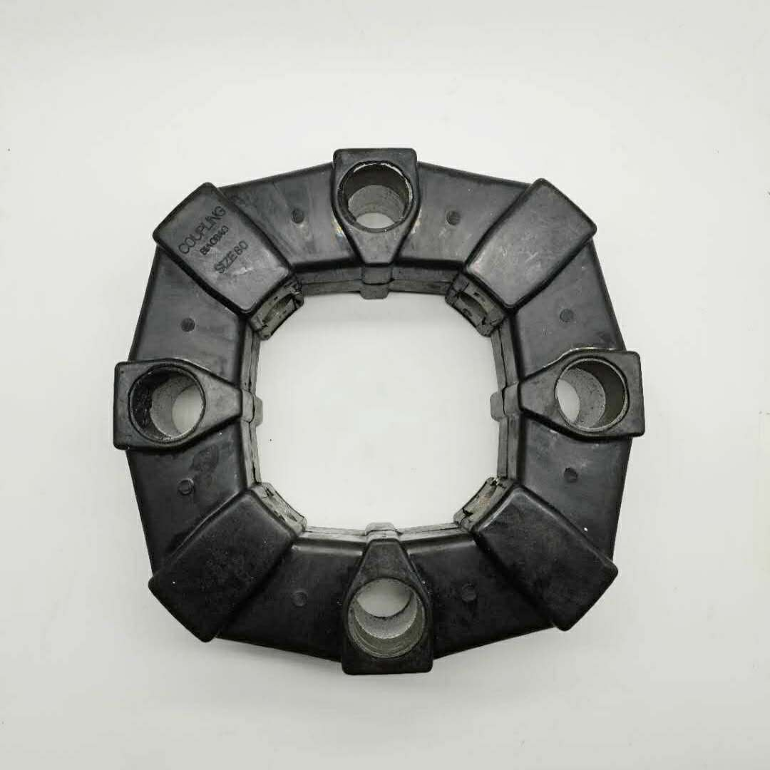 Model 80A excavator engine hydraulic pump coupling is suitable for JCB200/220, Yanmar 17T, Kubota 161,